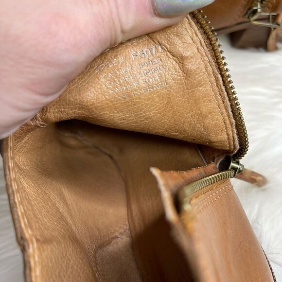 Madewell Janice Leather Bootie in English Saddle 8.5 - Picture 8 of 9